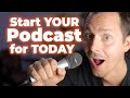 FREE COURSE: How to Start a Podcast for Free — BEGINNER GUIDE — Hosting, Equipment, and Editing!