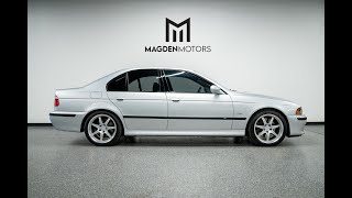 2003 BMW M5 Titanium Silver with Black Interior for Sale