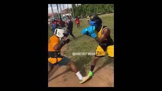 Taiwo Agbaje vs Small Doctor boxing sparring.... #boxing #smalldoctor #fight #fighter