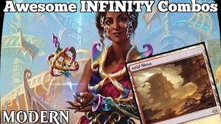 Awesome INFINITY Combos | Modern [MTGO] | Jeskai Catherder | Modern