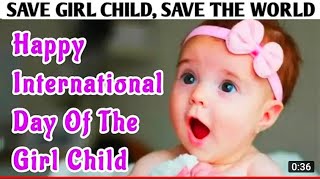 International Girl Child Day Whatsapp Status 2022 | Happy Girl Child Day Status 2022