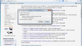 Installing Python and PyScripter