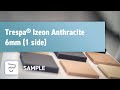 Sample Trespa Izeon ​​Anthracite 6mm (1 side) | TOSIZE.ie