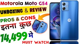 Moto G54 5G💥Unboxing and Honest Review In hindi | Buy Or Not? | MUST WATCH 🔴