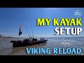 Viking Reload Fishing Kayak FULL Setup walkaround