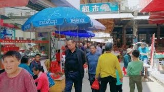 广西桂林农村集市好热闹，一整条街都是土货，看完了你认识多少