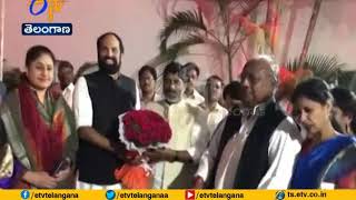 Bhatti Vikramarka  Facilitated By Congress Leaders | at MLA Quarters in Hyderabad