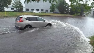 Chicago-area residents could experience flooding Sunday