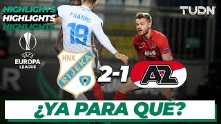 Highlights | Rijeka 2-1 AZ Alkmaar | Europa League 2020/21 - J6 | TUDN