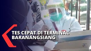 Libur Panjang, Dinkes Gelar Tes Cepat di Terminal Baranangsiang Bogor