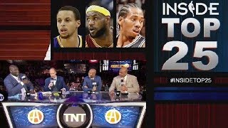 NBA《アメ本²話》シャック／ケニー／バークレーが選ぶ現在のTOP25：5位～1位（2017年1月）