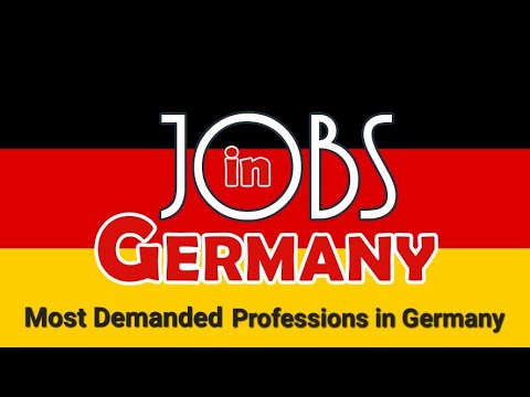 Germany Most Demanded Professions | Jobs In Germany 2023 - YouTube