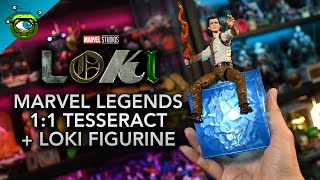 Hasbro Marvel Legends Tesseract With Light FX \u0026 Loki | Unboxing \u0026 Review