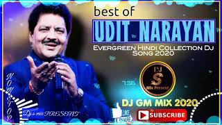 (Dj Gm mix)udit Narayan special Romantic nonstop song 2020||old hindi romantic nonstop song dj