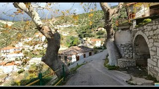 Driving in Greece, from Nea Kios to Achladokampos (Argolida)