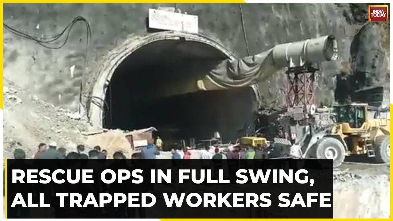 40 Still Trapped Following Uttarkashi Tunnel Collapse; Rescue Work ...