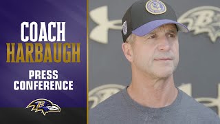 John Harbaugh: ‘I’m Excited to Have Adisa Isaac Back Out There’ | Baltimore Ravens