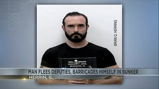 Williamson County man arrested after 4-hour standoff underground