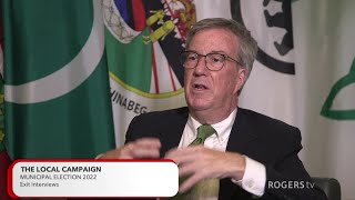 The Local Campaign : Exit Interview - Mayor Jim Watson | Rogers tv