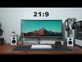 ultrawide vs. dual monitor setup gaming vs productivity vs streaming