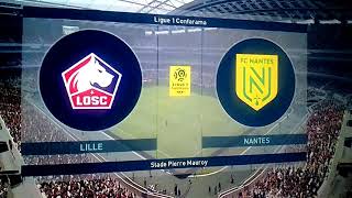 Lille vs Nantes 2-1 Résumé du Macth