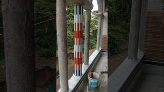 Round pillar design #shorts #pillar #pillardesign #viral #construction #whitemarble