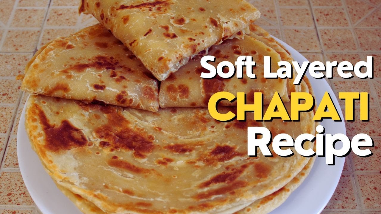 How To Make Soft Layered Chapatis Youtube