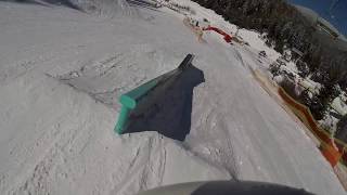 Bukovel SnowPark ZGames on snow SunnyDays 22.03.2018