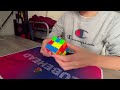 first rubik’s cube solve of 2023