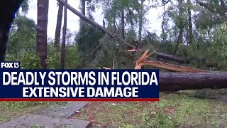 At least one killed by powerful storms in Florida