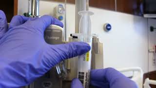 Alaris Syringe Pump Tutorial