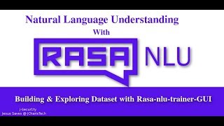 RASA NLU Trainer GUI -Basics