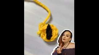 Cat/Demon/Dragon Eye For Stuffies - Crochet Multi-Use  Eye Halloween Tutorial/Easy/Beginner Friendly