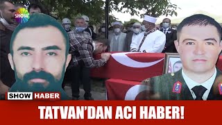 Tatvan'dan acı haber!