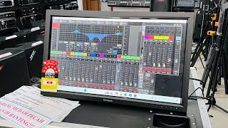 Monitor 24inc Touchscreen cocok buat digital mixer Viosonic kirim ke papua tengah