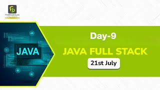 Java Full Stack | Day 9 | July 2025 | FirstBit Solutions