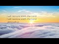 i will restore lyrics leslie ann reisa young and choir