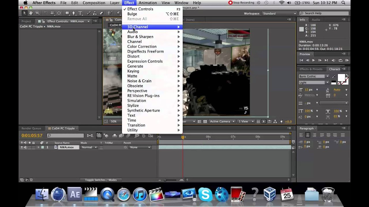 Screen Effect After Effects Youtube