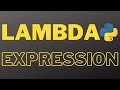 How to Use Python Lambda Functions | How do you write lambda expression in Python?