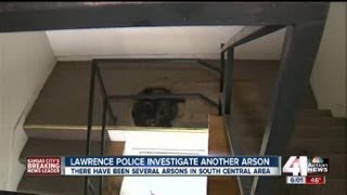 Lawrence serial arsonist strikes again