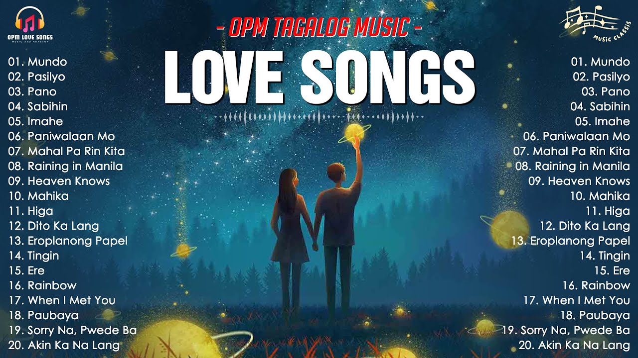 Beautiful Opm Love Songsрџ Tagalog Love Song Collection Playlist 2024рџ Non