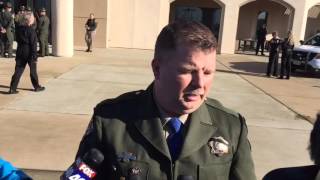 Funeral service for Officer Nathan Taylor