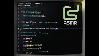 ASMR Programming - Coding A Snake Game In Javascript - No talking