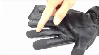 スマートフォン対応レザーグローブ smart phone iphone touch ram lether glove【トレンドストリート】【trendstreet】