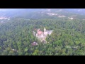 bussaco 🏞️ palace hotel cruz alta luso aerial view 4k ultra hd