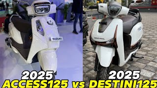 2025 Hero Destini 125 New Model vs 2025 Suzuki Access 125 New Model | Auto Expo 2025 | 125cc Scooter