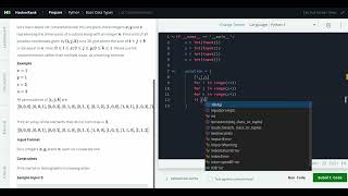 Hackerrank Python Solution #1 Basic Data Types Python - Python: List Comprehensions