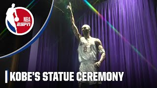Kobe Bryant's statue unveiling ceremony | NBA on ESPN