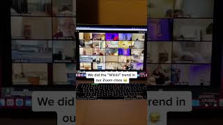 “Wiiiiiii”” trend in Zoom class 😂                                  📹Video by @Samuel Grubbs