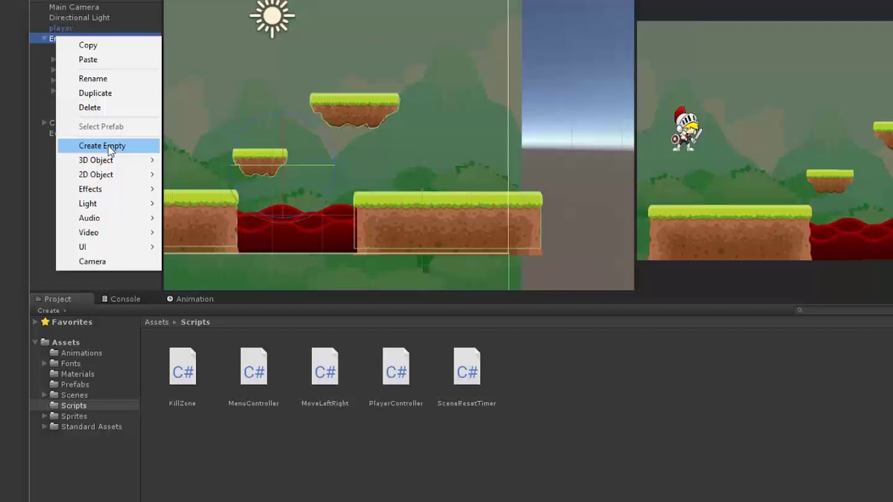 19 How To Make A 2D Game - Unity: Gotto Next Stage - YouTube